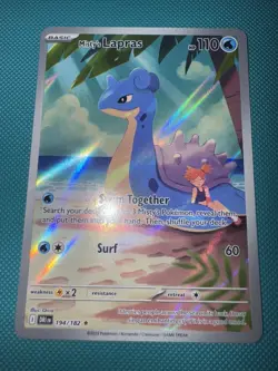 Misty's Lapras - 194/182 - SV10: Destined Rivals Illustration Rare Pokemon TCG - Image 1