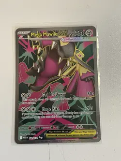 Mega Mawile ex 162/132 Full Art Ultra Rare Mega Evolution Pokemon TCG NM - Image 1