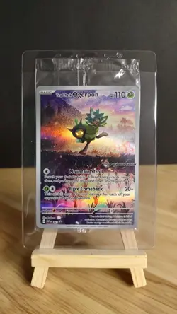 Teal Mask Ogerpon 123 Sv: Scarlet & Violet Pokemon Center Stamped Promo *Sealed* - Image 1