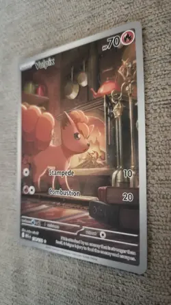 Vulpix Illustration Rare Pokemon Mega Evolution 138/132 Near Mint - Image 2