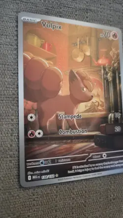 Vulpix Illustration Rare Pokemon Mega Evolution 138/132 Near Mint - Image 3