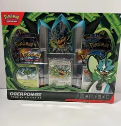 Pokemon TCG Ogerpon ex Premium Collection Box - Image 1