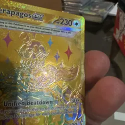 Pokemon TCG SV Prismatic Evolutions ERROR Terapagos ex # 180 / 131 Hyper Rare NM - Image 3