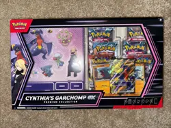 Pokemon Cynthia's Garchomp Ex Premium Collection Brand New Sealed - Image 1