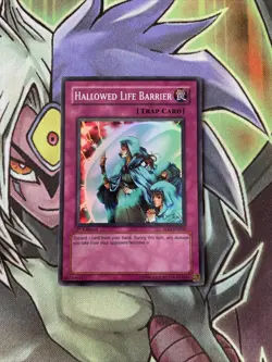 SOD-EN060 Hallowed Life Barrier Super Rare 1st Edition NM Yugioh Card - Image 1