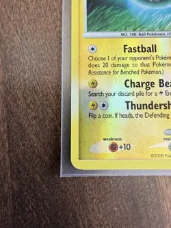 Pokemon Card Voltorb Lv33 Reverse SH3 Storm Front Near Mint - Image 2