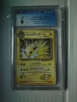Pokemon Card Lt. Surge's Jolteon Japanese No.135 - Image 1