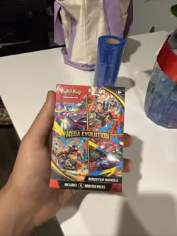 Pokemon TCG: Mega Evolution Booster Bundle Box Trading Card NEW SEALED! In Hand - Image 1