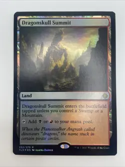 MTG Dragonskull Summit Near Mint Foil Ixalan - Image 1