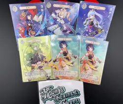 SHININGSOUL Official Genshin Impact Genius Invokation Tcg Lv2 Cards Lot of 6 - Image 1