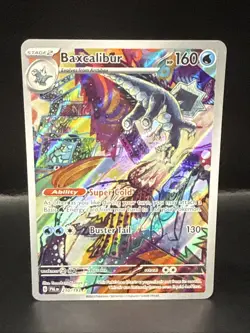 Pokemon TCG Baxcalibur Card 210/193 IR Sv02: Paldea Evolved B - Image 1