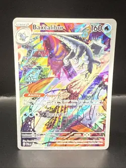 Pokemon TCG Baxcalibur Card 210/193 IR Sv02: Paldea Evolved B - Image 2
