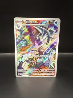 Pokemon TCG Baxcalibur Card 210/193 IR Sv02: Paldea Evolved B - Image 4