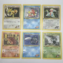 Pokemon 1st Edition Gym Card Lot - Image 1