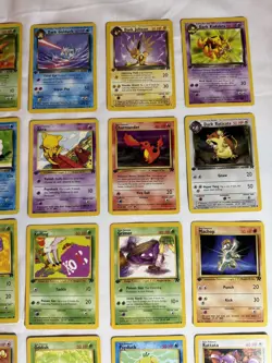 Pokemon Lot of 28 1st Edition Team Rocket CardS - Rare, Common, Uncommon M/NM/LP - Image 3