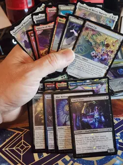 Unfinity Foil Lot 130 Plus Some Other Un Series Cards. Regular and Galaxy Foils - Image 1