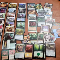 Complete Commander Magic Deck EDH - *Toxic Poison infects Green and White Mythic - Image 2