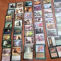 Complete Commander Magic Deck EDH - *Toxic Poison infects Green and White Mythic - Image 3