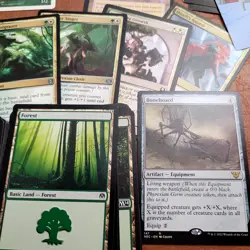 Complete Commander Magic Deck EDH - *Toxic Poison infects Green and White Mythic - Image 5
