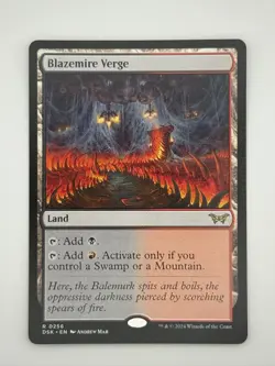 Blazemire Verge | Non-Foil | Duskmourn | Near Mint - Image 1