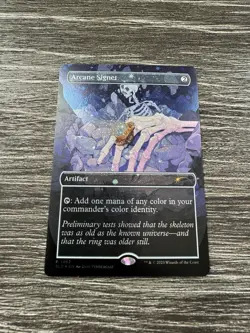 Magic The Gathering Arcane Signet (1492) (Galaxy Foil) Secret Lair Drop Foil - Image 2