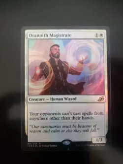 Drannith Magistrate MTG Ikoria: Lair of Behemoths 011/274 Foil Rare - Image 1