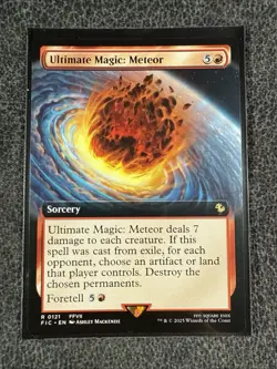 Ultimate Magic: Meteor (Extended Art) Commander: Final Fantasy Regular - Image 1