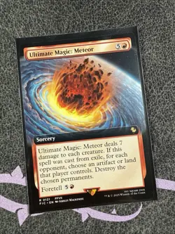 Ultimate Magic: Meteor (Extended Art) Commander: Final Fantasy Regular - Image 5
