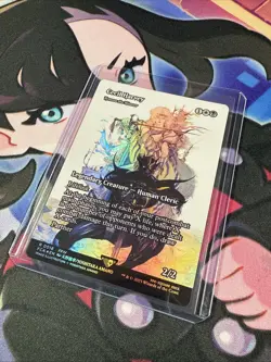 Magic Final Fantasy - Cecil Harvey / Tymna the Weaver (Showcase Foil) R 0018 - Image 3