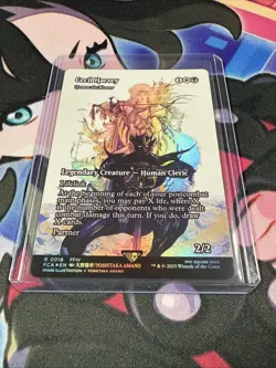 Magic Final Fantasy - Cecil Harvey / Tymna the Weaver (Showcase Foil) R 0018 - Image 4