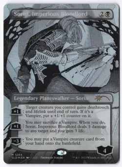 Sorin, Imperious Bloodlord (Borderless) M Secret Lair Drop Series 1244 NM - Image 1