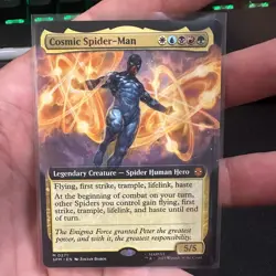 Cosmic Spider-man 0271 MTG Marvel Spiderman Non-Foil NM/M - Image 1