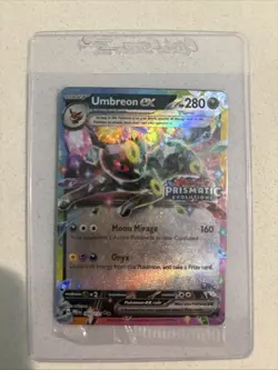 Pokemon Prismatic Evolutions Umbreon ex 60/131 Surprise Box Stamped Promo Sealed - Image 1