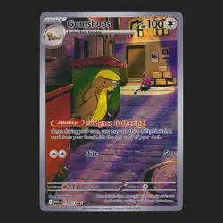 Gumshoos 153/132 Mega Evolution Illustration Rare Pokemon TCG NM 🔥 - Image 1