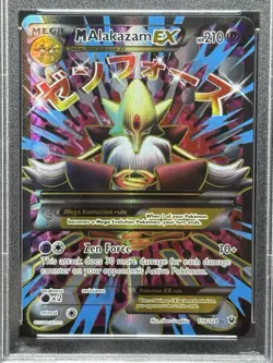 Pokemon TCG M Alakazam EX Full Art 118/124 Fates Collide - PSA 8 NM-MT - Image 2
