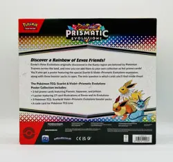Pokemon Scarlet & Violet Prismatic Evolutions Poster Collection Factory Sealed! - Image 2