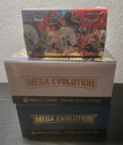 Pokemon Center Mega Evolutions ETB Set & Booster - Image 3