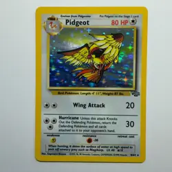 Pokemon TCG Pidgeot Holo Rare Jungle Set 8/64 WOTC Vintage 1999 - Image 1