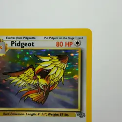 Pokemon TCG Pidgeot Holo Rare Jungle Set 8/64 WOTC Vintage 1999 - Image 4