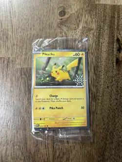 Pikachu 025/165 2025 Holiday Calendar Holo SEALED Pokemon TCG - Image 1