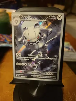 Steelix 150/132 Illustration Rare Pokemon Mega Evolution NM - Image 1