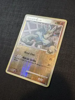 Pokemon TCG Lucario C Lv. 60 Reverse Holo 31/147 Supreme Victors LP Cond. - Image 2