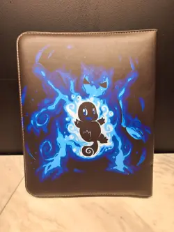 Pokemon TCG Mew & Mewtwo, Squirtle & Blastiose 50 Page Zip Up Binder - Image 2