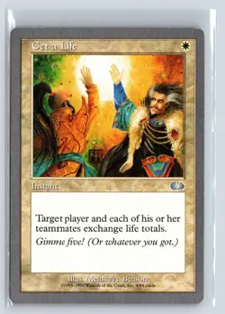 GET A LIFE - MTG Magic the Gathering Card - Unglued - Uncommon - Image 1
