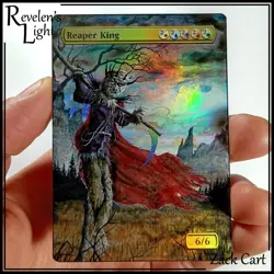 Reaper King FOIL Alter - Hand Painted MTG Altered Art Card - Magic the Gathering - Image 1