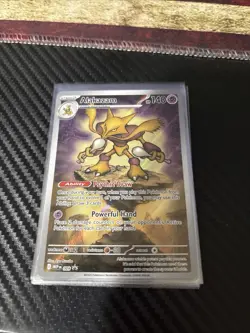 Alakazam 009 Mega Evolutions Black Star Promo Card - Image 1
