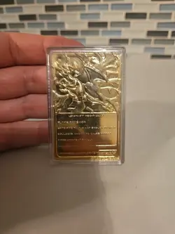 Limited Edition Pokemon 23K Gold-Plated #6 Charizard Card Burger King 1999 - Image 5
