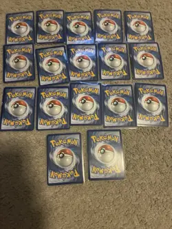 17 Card Pokemon Lot Both Mewtwo And Venasaur Has Visual Damage - Image 2