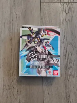 New and Sealed x 1 Starter Deck 02: Wings of Advance Gundam Card Game Starter De - Image 1