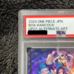 PSA10 2024 One Piece Card Game Boa Hancock OP07-038 Parallel Japanese Gem MInt - Image 3